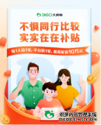 360大病筹发起“爱心+1”配捐行动 为病患提供最高10万救助金